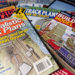 A large selection of Railroad Magazines on track planning